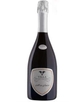 Sale online Italian Villa Franciacorta Brut Satèn Millesimato. Grapes: 100% Chardonnay. Sparkling white wine farm Villa Mon