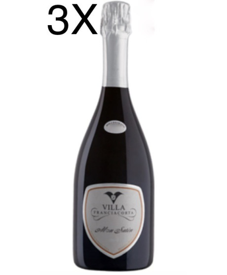 (3 BOTTIGLIE) Villa - Brut Satèn - Millesimato 2018 - Franciacorta - 75cl