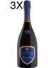 (3 BOTTLES) Villa - Extra Blu - Extra Brut - Millesimato 2018 - Franciacorta - 75cl
