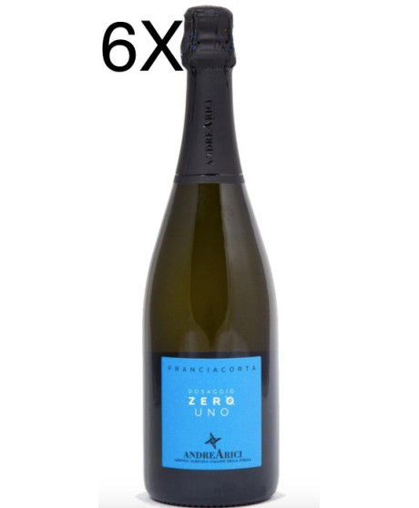 (6 BOTTLES) Andrea Arici - Dosaggio Zero - "Zero Uno" - Franciacorta DOCG - Colline della Stella - 75cl