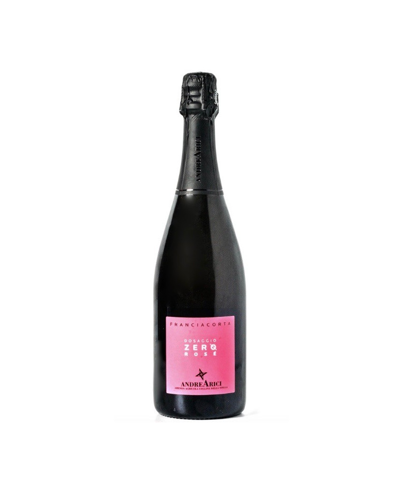 Shop online Franciacorta Dosage Zero Rosé Andrea Arici Colline della Stella. Best price online