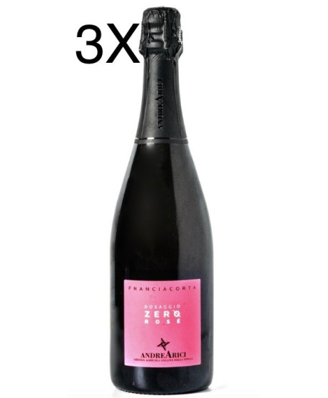 Vendita online Franciacorta Dosaggio Zero Rosé Andrea Arici Colline della Stella. Miglior prezzo on line