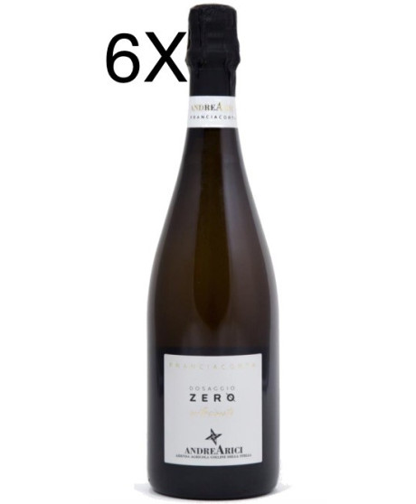 (6 BOTTIGLIE) Andrea Arici - Dosaggio Zero Millesimato 2018 - Franciacorta DOCG - Colline della Stella - 75cl