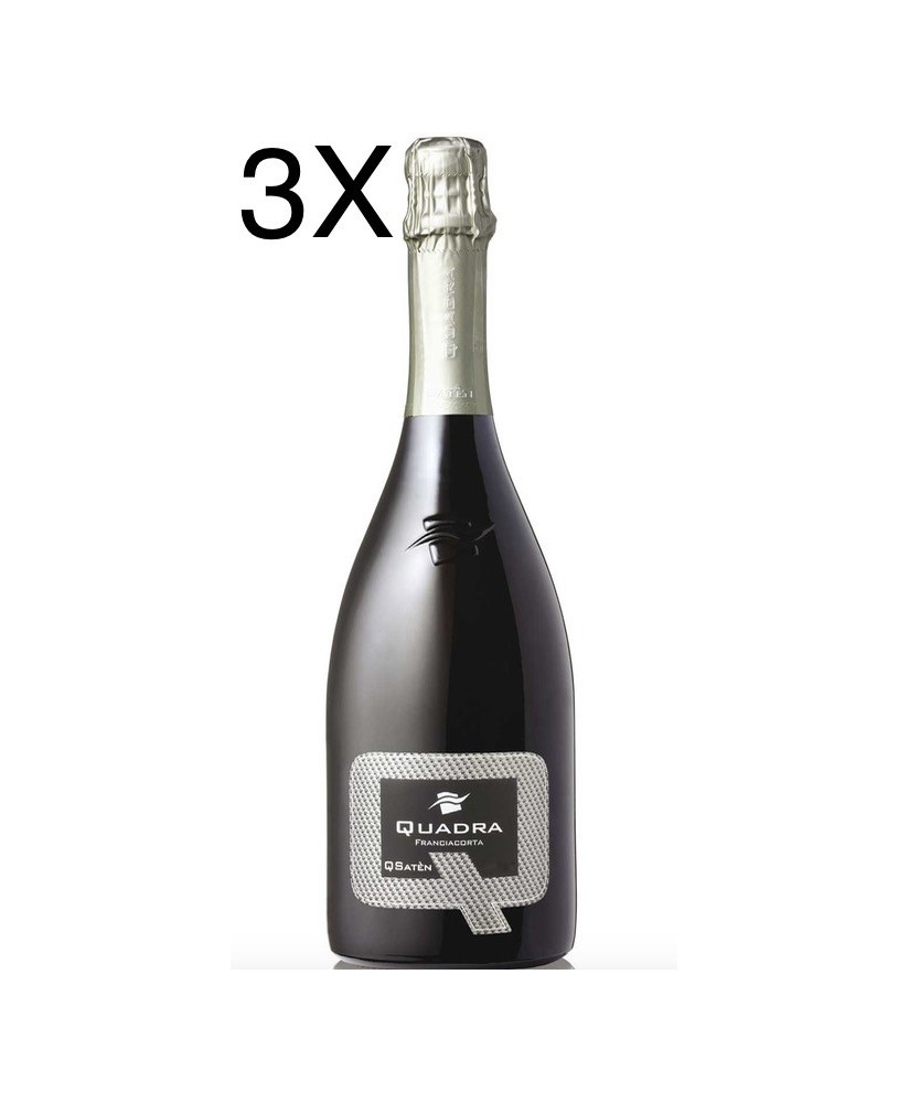 (3 BOTTIGLIE) Quadra - QSaten 2017 - Franciacorta DOCG - 75cl