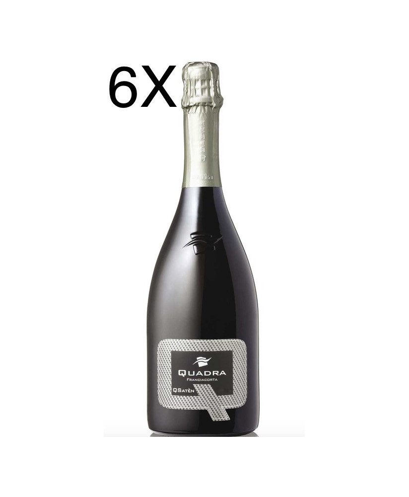 (6 BOTTLES) Quadra - QSaten 2017 - Franciacorta DOCG - 75cl