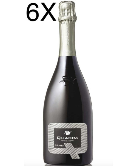 (6 BOTTLES) Quadra - QSaten 2017 - Franciacorta DOCG - 75cl