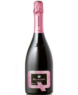 Online shop italian Franciacorta Quadra QRosé. Online sale at the best quality sparkling wine