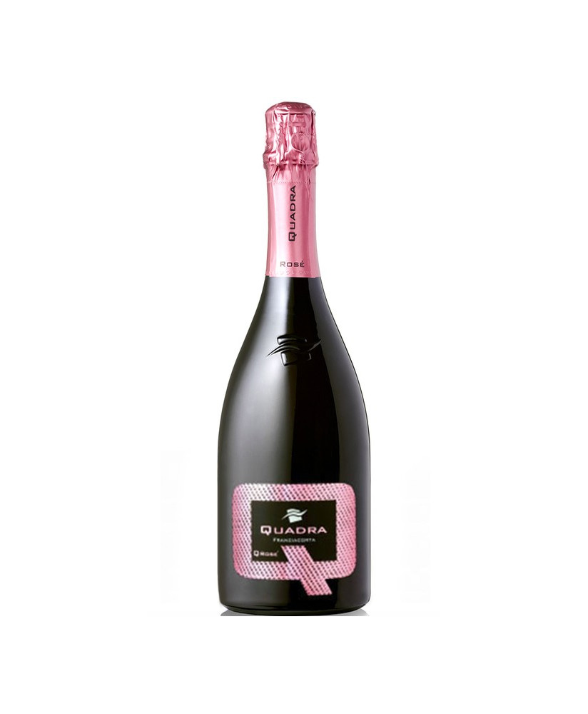 Online shop italian Franciacorta Quadra QRosé. Online sale at the best quality sparkling wine