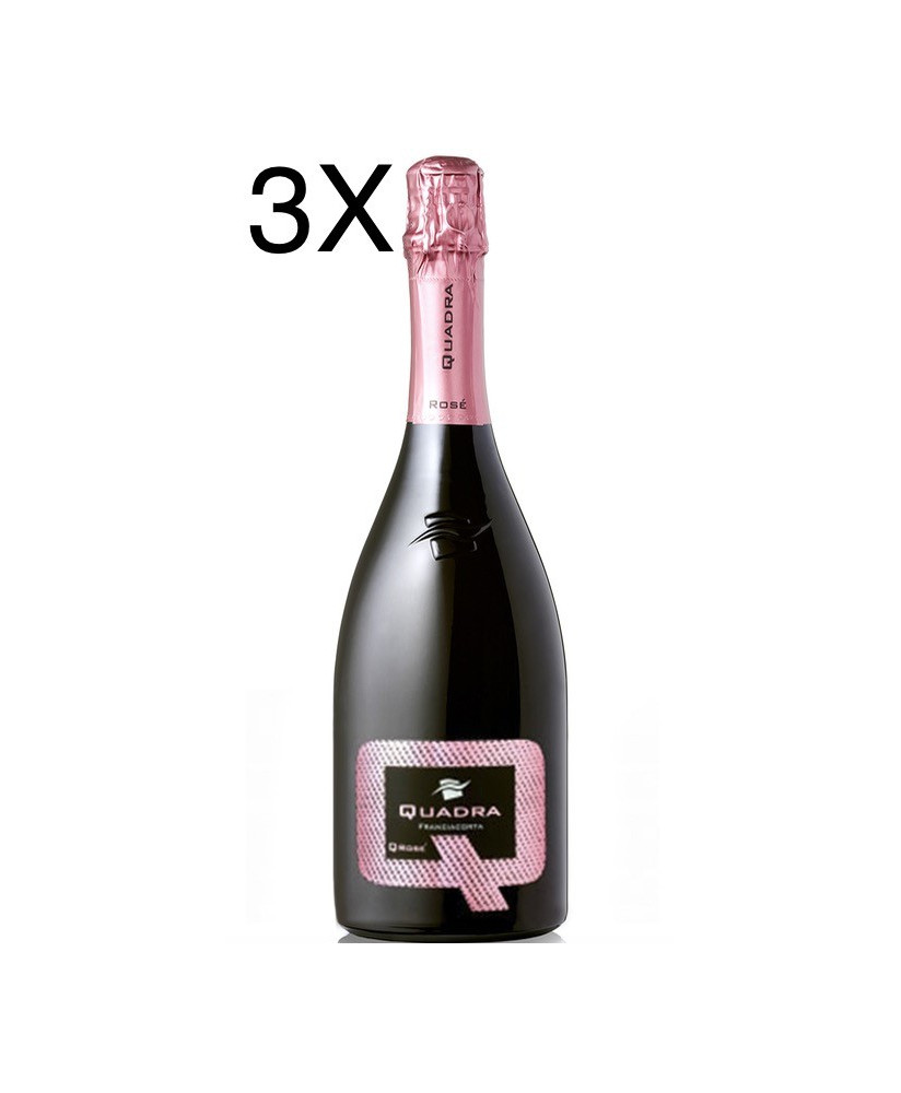 Online shop italian Franciacorta Quadra QRosé. Online sale at the best quality sparkling wine