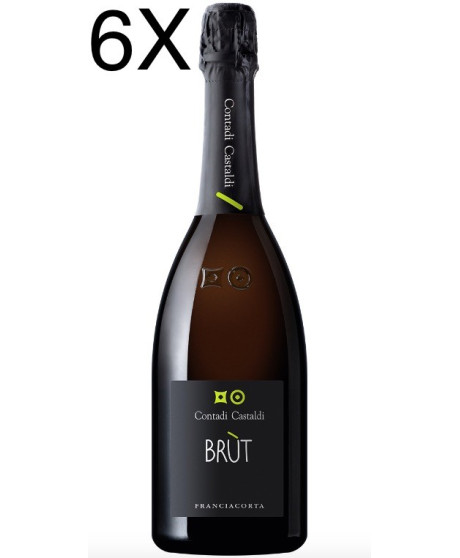 (6 BOTTIGLIE) Contadi Castaldi - Brut - Franciacorta - 75cl