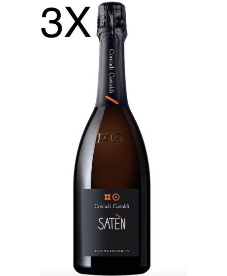 (3 BOTTIGLIE) Contadi Castaldi - Satèn 2019 - Franciacorta - 75cl