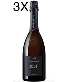 Contadi Castaldi Rosé. Vendita online Contadi Castaldi Rosé a € 16,50 Franciacorta di Adro (Brescia). Shop on line spumanti rosa