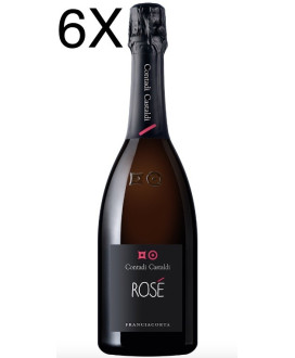 Contadi Castaldi Rosé. Vendita online Contadi Castaldi Rosé a € 16,50 Franciacorta di Adro (Brescia). Shop on line spumanti rosa