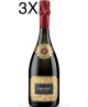 (3 BOTTLES) Monte Rossa - Cabochon Fuoriserie N. 25 - Brut - Franciacorta - 75cl