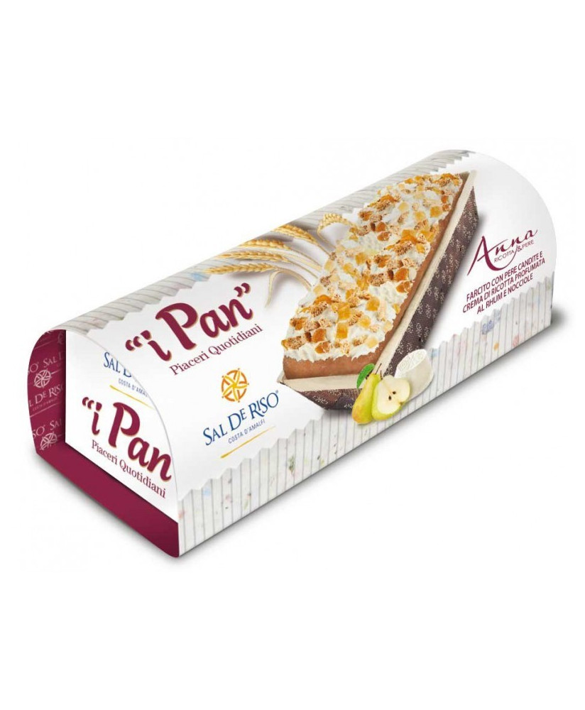 Vendita online Pan Anna Ricotta e Pera Sal De Riso, Shop online Dolci Artigianali della costiera Amalfitana Sal De Riso 