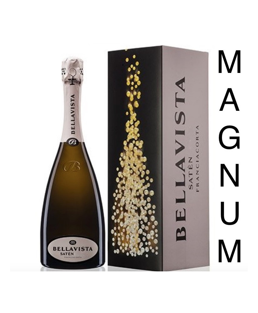 Vendita online Franciacorta Bellavista Gran Cuvée Saten DOCG Magnum da 1,5 litri Astucciato. Miglior prezzo on line spumanti e v