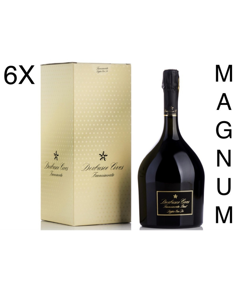 Vendita online Franciacorta Derbusco Cives magnum. Shop on line Doppio Erre Di 1,5 litri. Bollicine del Bresciano.