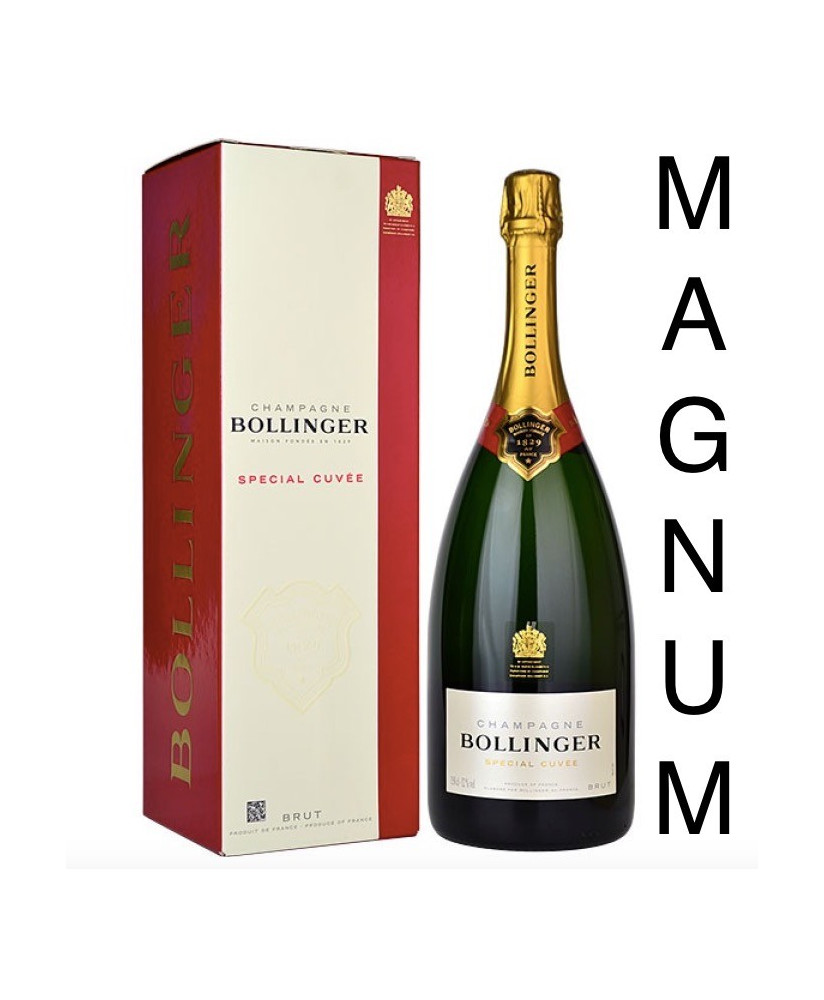 Vendita online Bollinger Special Cuvée Magnum astucciato. Shop on line Bollinger al miglior prezzo. Enoteca