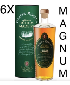 Vendita online Grappa Sibona Magnum prezzo Riserva Barricata in Botti di Madeira. Shop on-line e prezzi grappe Sibona!