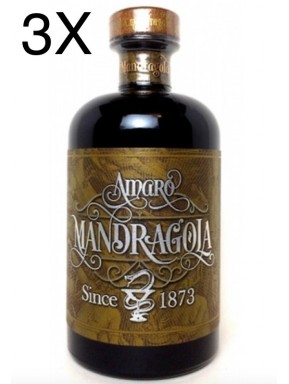 (3 BOTTLES) - Amaro Mandragola - 50cl