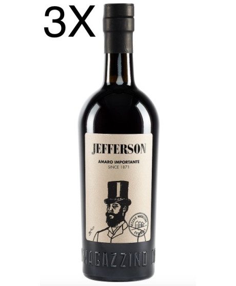 (3 BOTTLES) Amaro Importante Jefferson - Amaro - 70cl