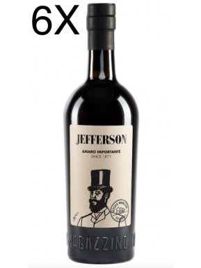 (6 BOTTLES) Amaro Importante Jefferson - Amaro - 70cl