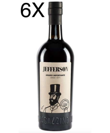 (6 BOTTLES) Amaro Importante Jefferson - Amaro - 70cl