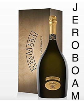 Foss Marai - Extra Dry - Strade di Guia 109 - DOCG - Jeroboam - WOOD GIFT BOX - 300cl