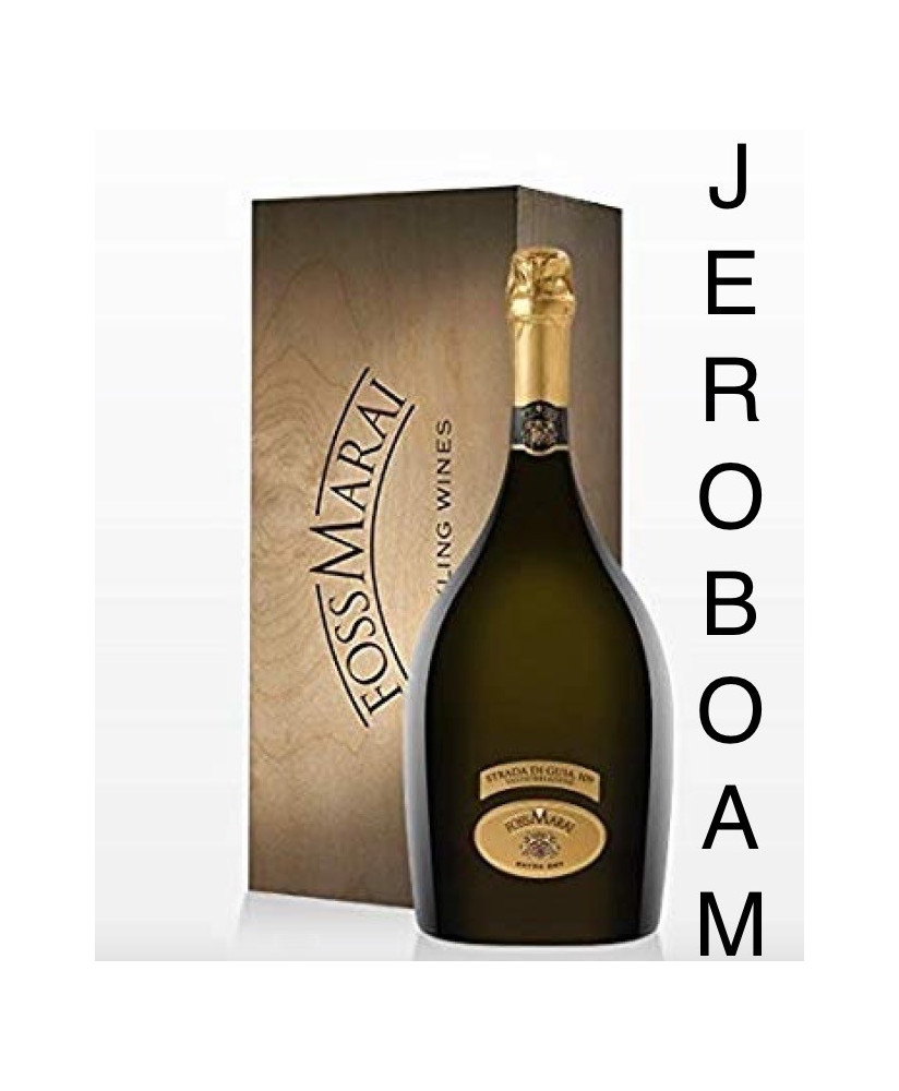 Foss Marai - Extra Dry - Strade di Guia 109 - DOCG - Jeroboam - WOOD GIFT BOX - 300cl