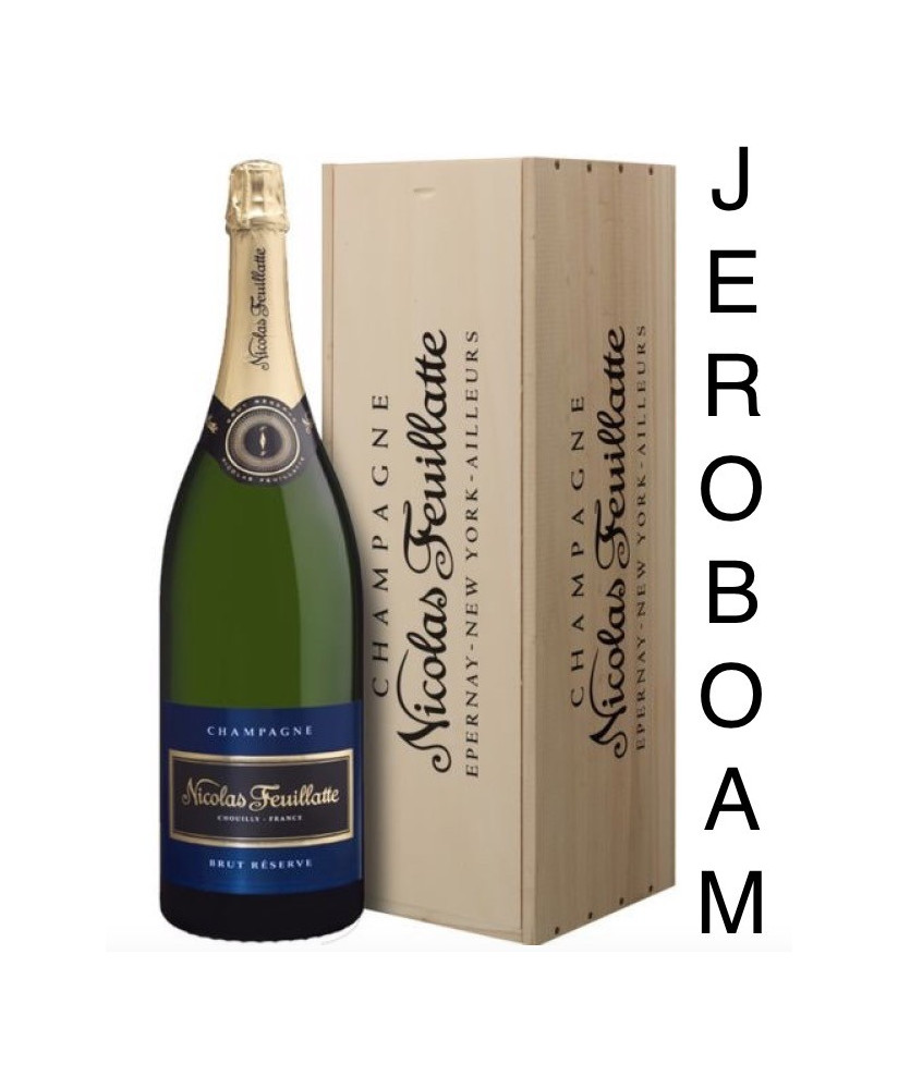 Nicolas Feuillatte - Brut Réserve - Champagne - Jeroboam - 300cl - Astucciato