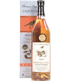 Sale Online Francois Peyrot tangerine. Shop online liquor mandarin distributed by Meregalli. Cognac Quality