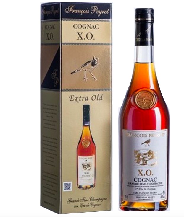 vendita liquori online shop liquore cognac alle pere distribuito da  meregalli francois françois peyrot XO invecchiato 25 anni