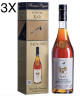 (3 BOTTIGLIE) François Peyrot - Cognac XO - Astucciato - 70cl