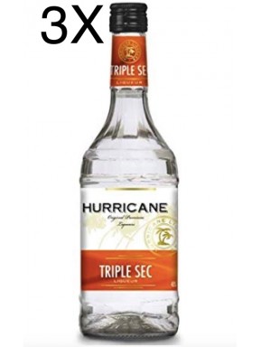 (3 BOTTIGLIE) Hurricane - Triple Sec - 70cl
