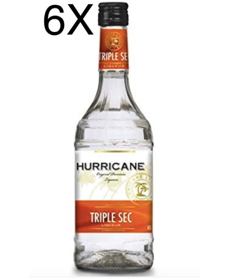 (6 BOTTIGLIE) Hurricane - Triple Sec - 70cl