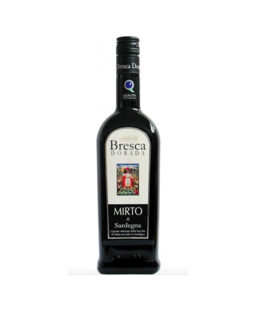 Red Myrtle online sale of Sardinia Bresca Dorada, the best price online Sardinian liqueur Mirto, excellent digestive