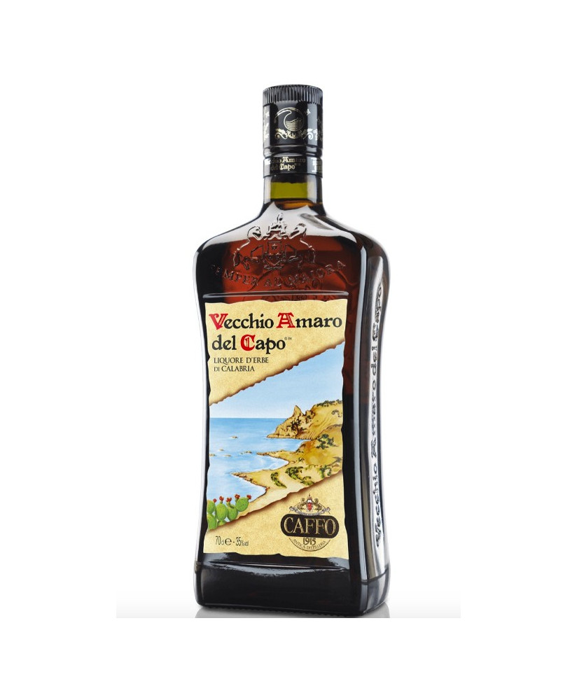 Online sales and Vecchio Amaro del Capo price. Shop on line Calabria herbal liqueur from the Caffo distillery.