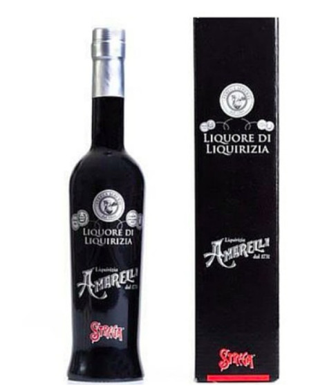 Strega Alberti - Liquore alla Liquirizia Amarelli - 50cl - Prodotto Astucciato