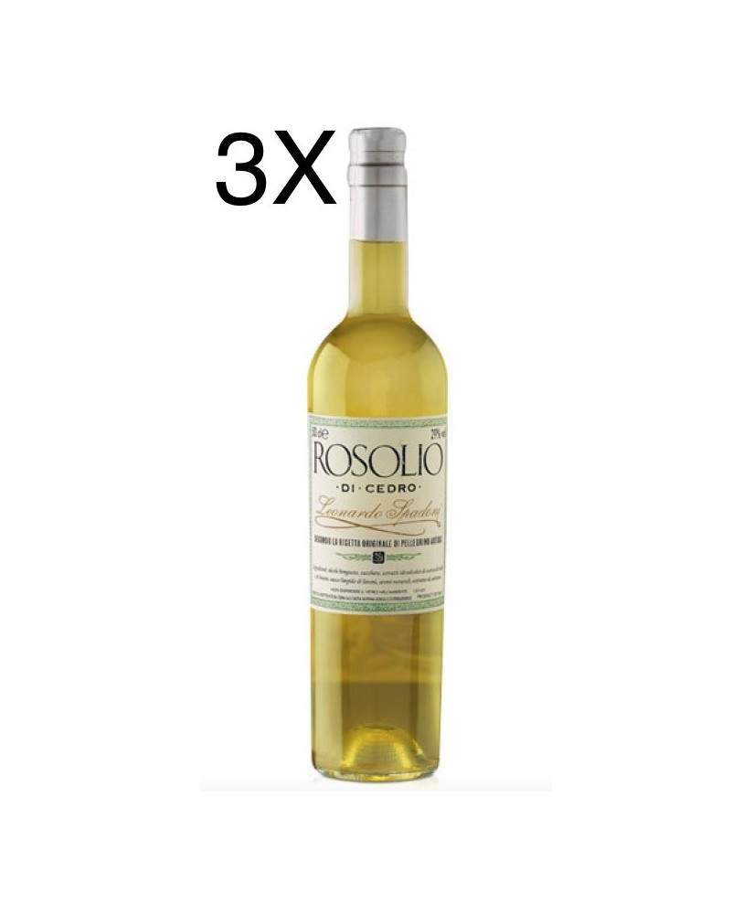 (3 BOTTLES) Spadoni - Citrus Rosolio - 50cl