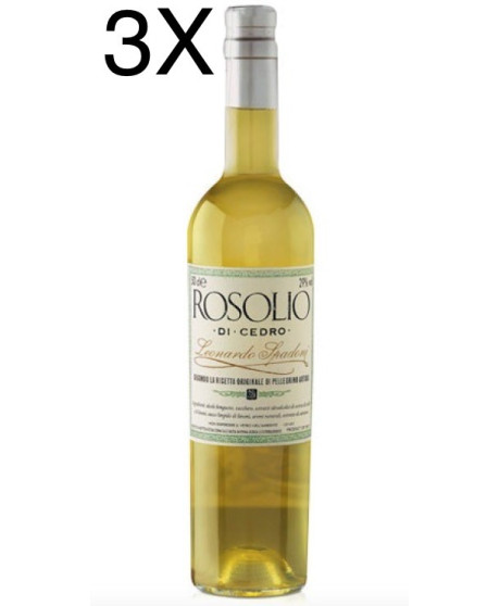 (3 BOTTLES) Spadoni - Citrus Rosolio - 50cl