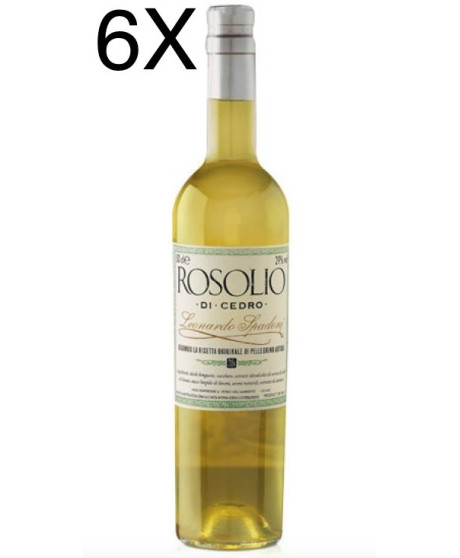 (6 BOTTLES) Spadoni - Citrus Rosolio - 50cl