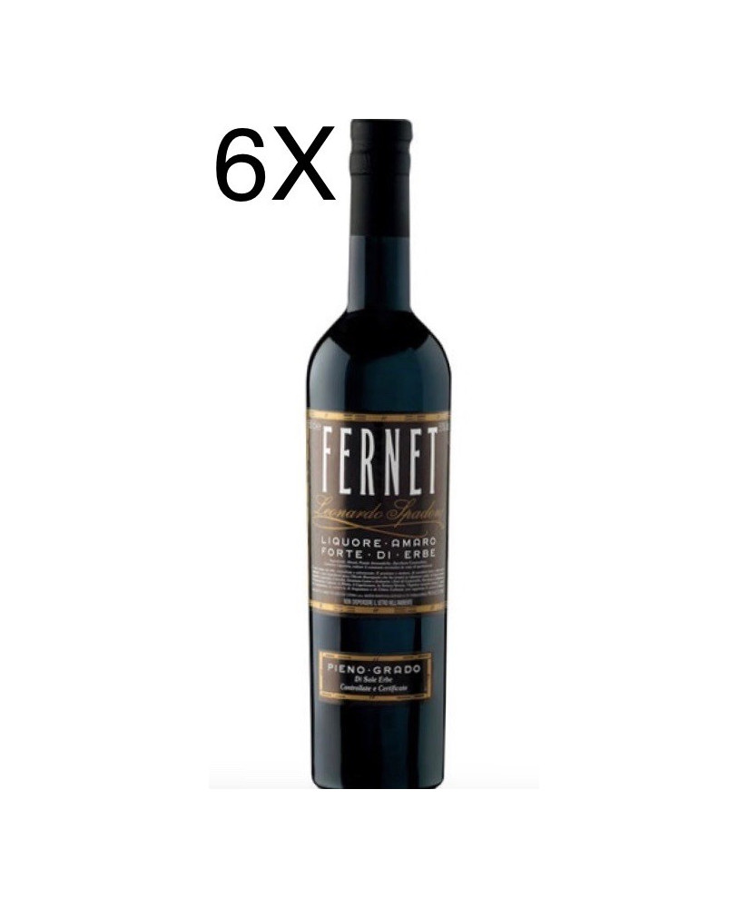 (6 BOTTIGLIE) Spadoni - Fernet - 50cl