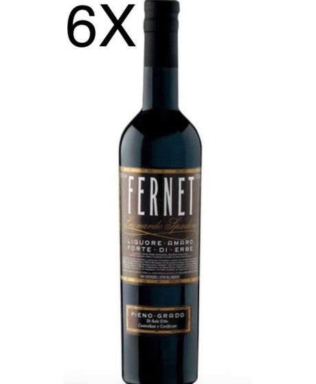 (6 BOTTIGLIE) Spadoni - Fernet - 50cl