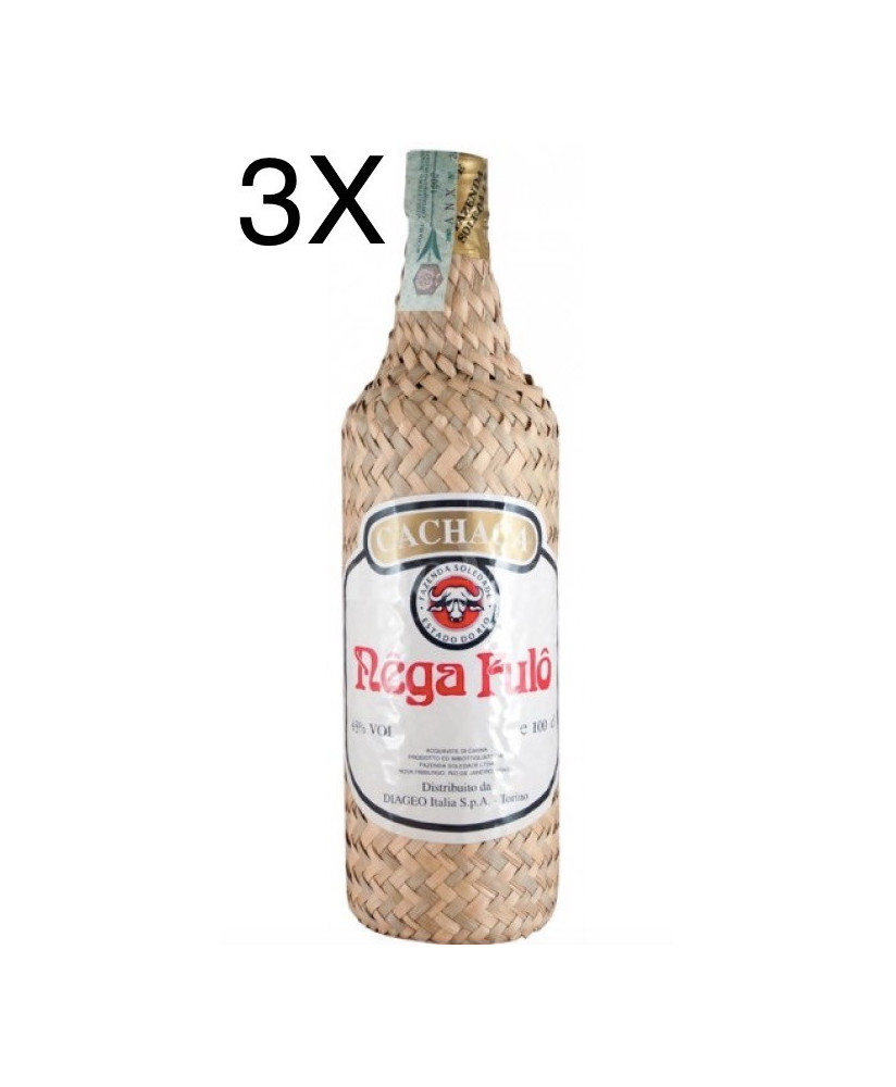 Online sales Fazenda Soledade NEGA Fulo Cachaça for the preparation of caipirinha. Enoteca online sale cachaca caipirina Nega fu