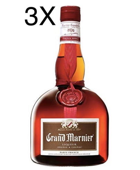 (3 BOTTLES) Grand Marnier - 70cl