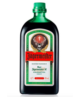 Sale online German Jägermeister bitter herbs, roots and spices. Shop online and price Jägermeister. Wine shop, spirits, aperitif