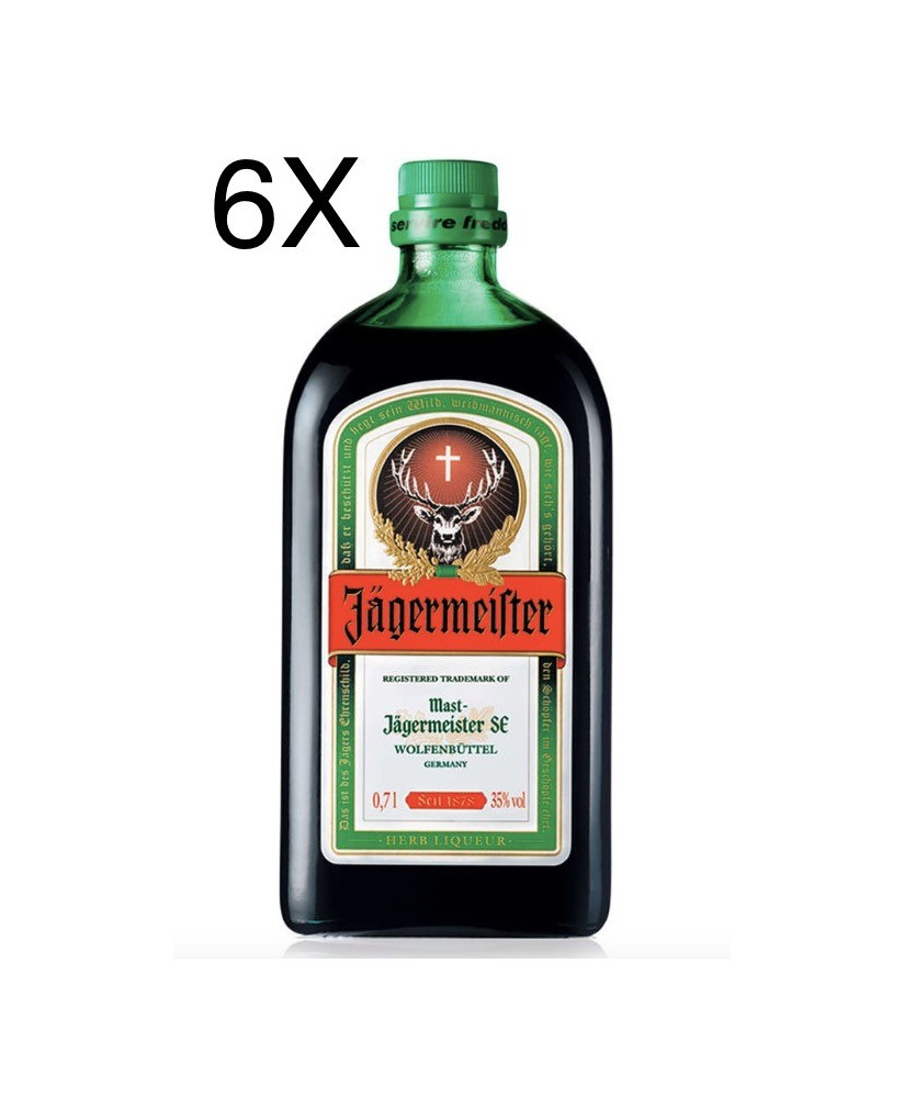 (6 BOTTIGLIE) Jägermeister - Amaro Jägermeister - 70cl