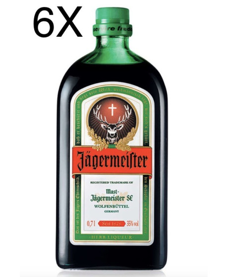 (6 BOTTIGLIE) Jägermeister - Amaro Jägermeister - 70cl