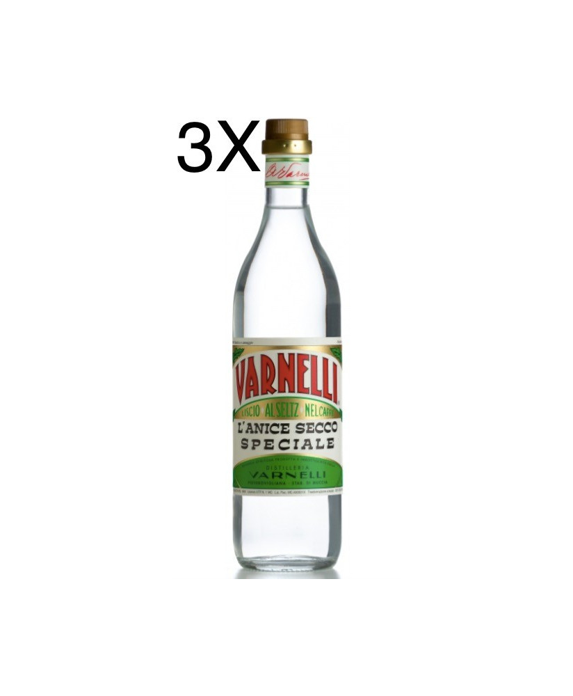 (3 BOTTLES) Varnelli - Anise - 70cl