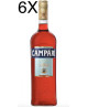 (6 BOTTIGLIE) Fratelli Campari Successori - Bitter Campari - 100cl